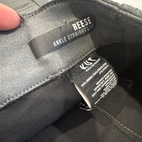 KUT from the Kloth Reese Straight Leg Size 14 - Picture 4 of 7